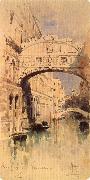 Mikhail Vrubel Venice:The Bridge of Sighs France oil painting artist